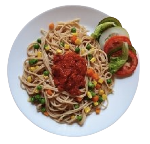 pasta con vegetales